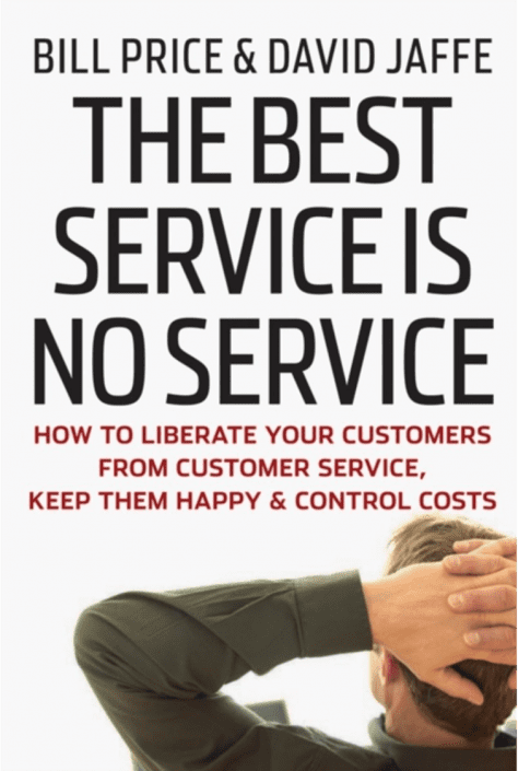 boekomslag the best service is no service