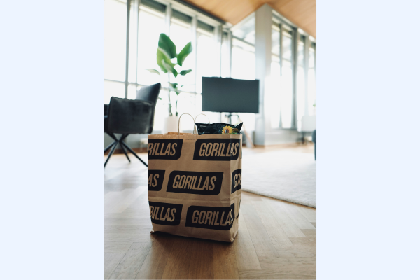 Gorillas flitsbezorging foto Jonas Allert - Unsplash