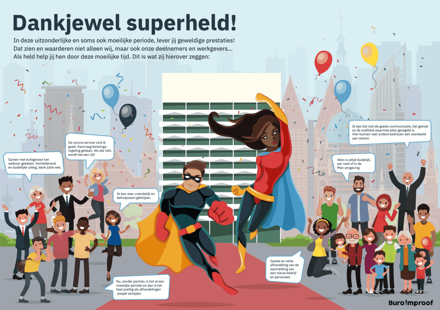 infografic superheld