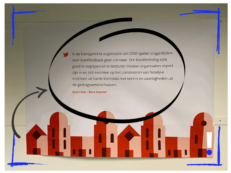De klantgerichte organisatie van de toekomst - Buro Improof Onze tweet, scherp ingestoken!