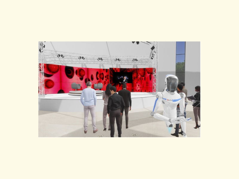 digitale gids in metaverse