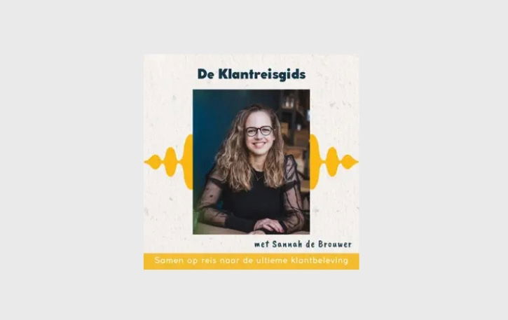 De top 10 favoriete CX-podcasts voor elke Klantbelever – Update 2025 - Buro Improof cx podcasts klantreisgids - Hannah de brouwer