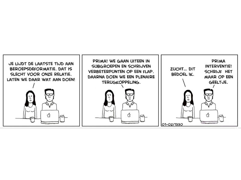 Help! Ik lijd aan CX beroepsdeformatie! - Buro Improof fokke en sukke