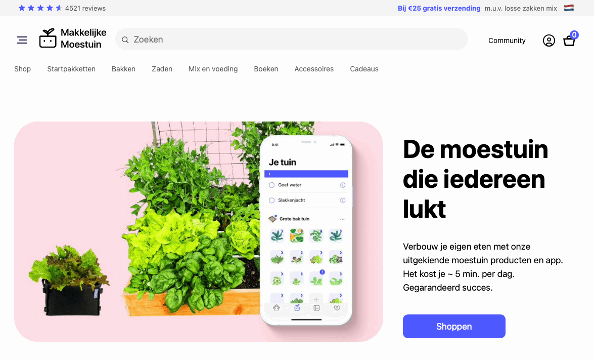 Customer effort score meten en verbeteren - Buro Improof makkelijke moestuin
