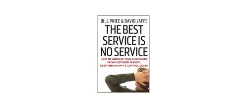customer experience boeken Best service is no service